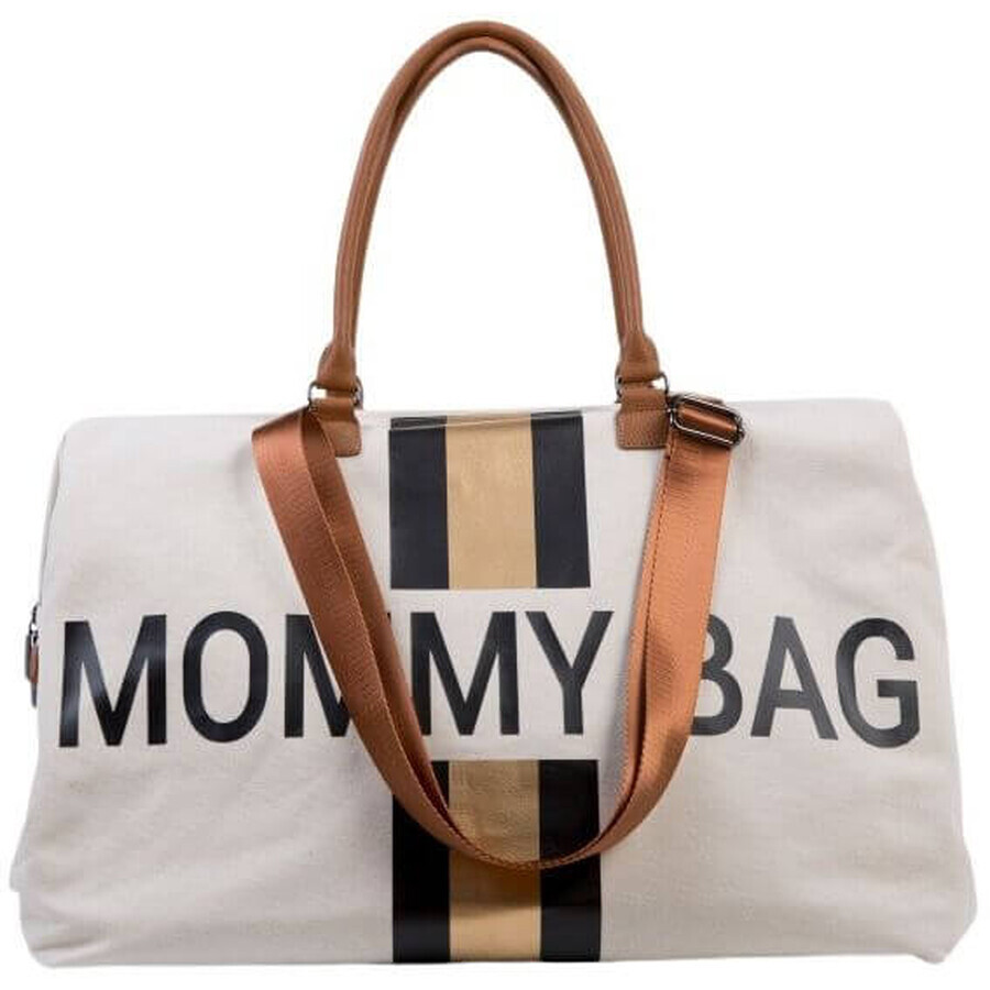 Childhome Changing Bag Mommy Bag Mommy Bag Off white/black gold Childhome Changing Bag Mommy Bag Mommy Bag Off white/black gold