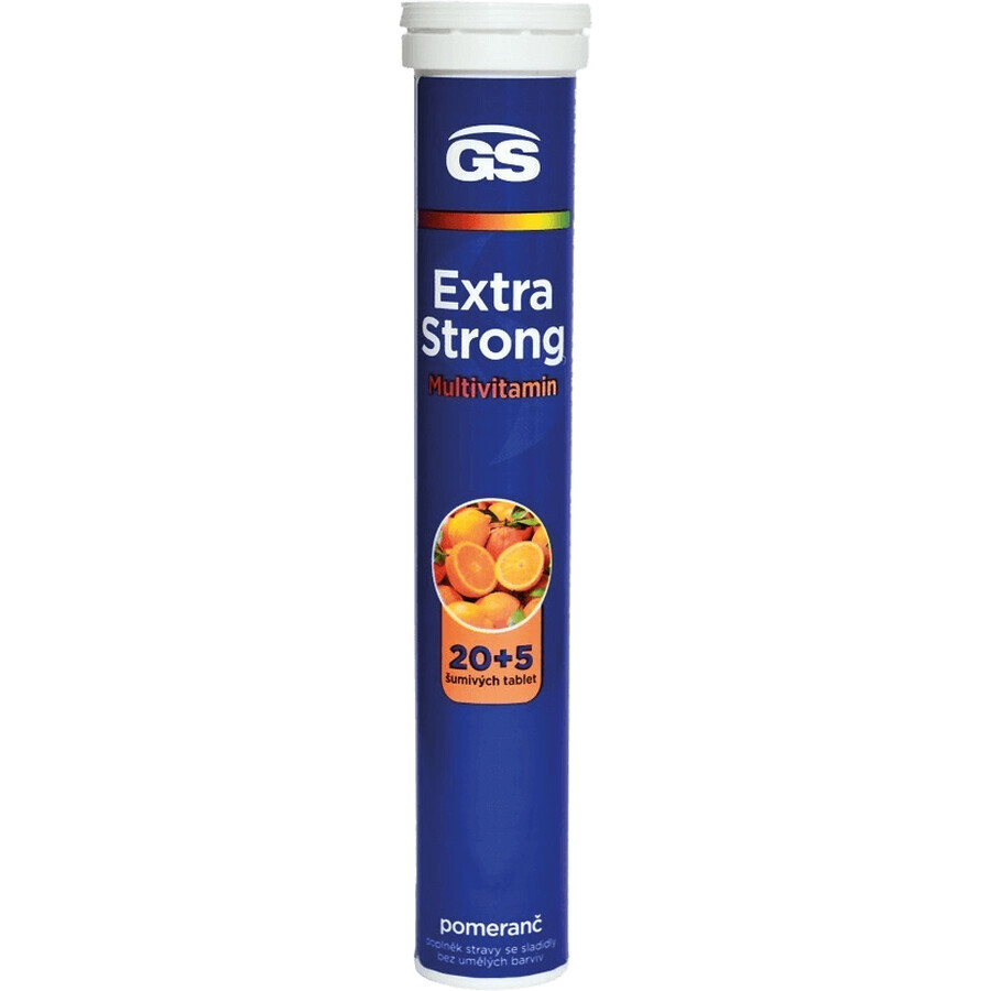 GS Extra Strong Multivitamin mit Mineralien ef. 25 Brausetabletten