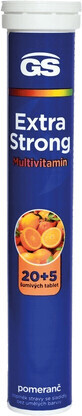 GS Extra Strong multivitamine avec min&#233;raux ef. 25 comprim&#233;s effervescents