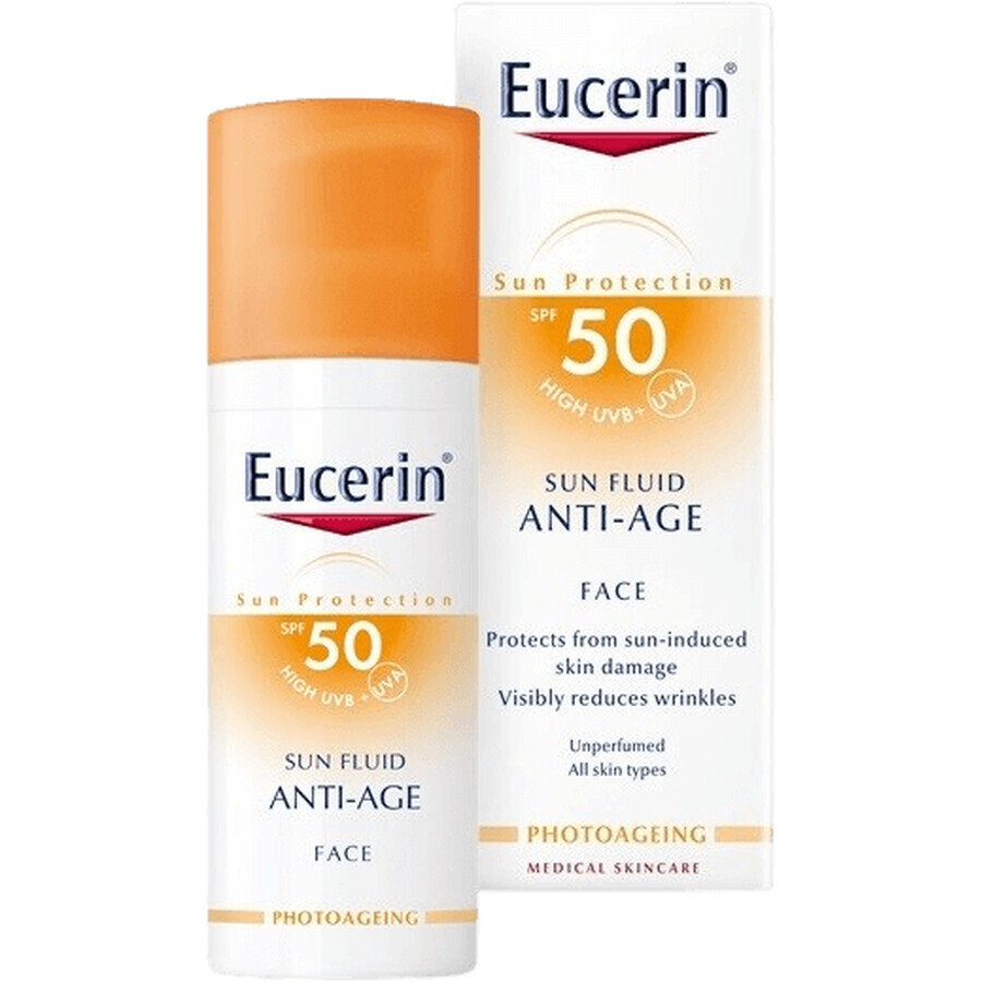 Eucerin SUN Anti-Wrinkle Sun Protection Emulsion SPF50 50 ml