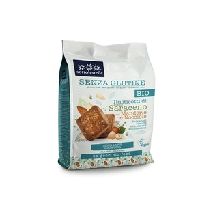 Vegan glutenvrije koekjes met amandelen en pinda's Eco, 250 gr, ST03126, Sottolestelle