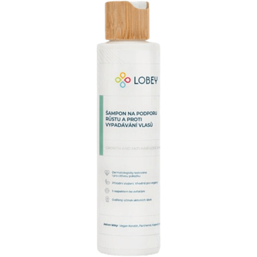 Lobey Shampoo to promote hair growth and against hair appearance 200 ml