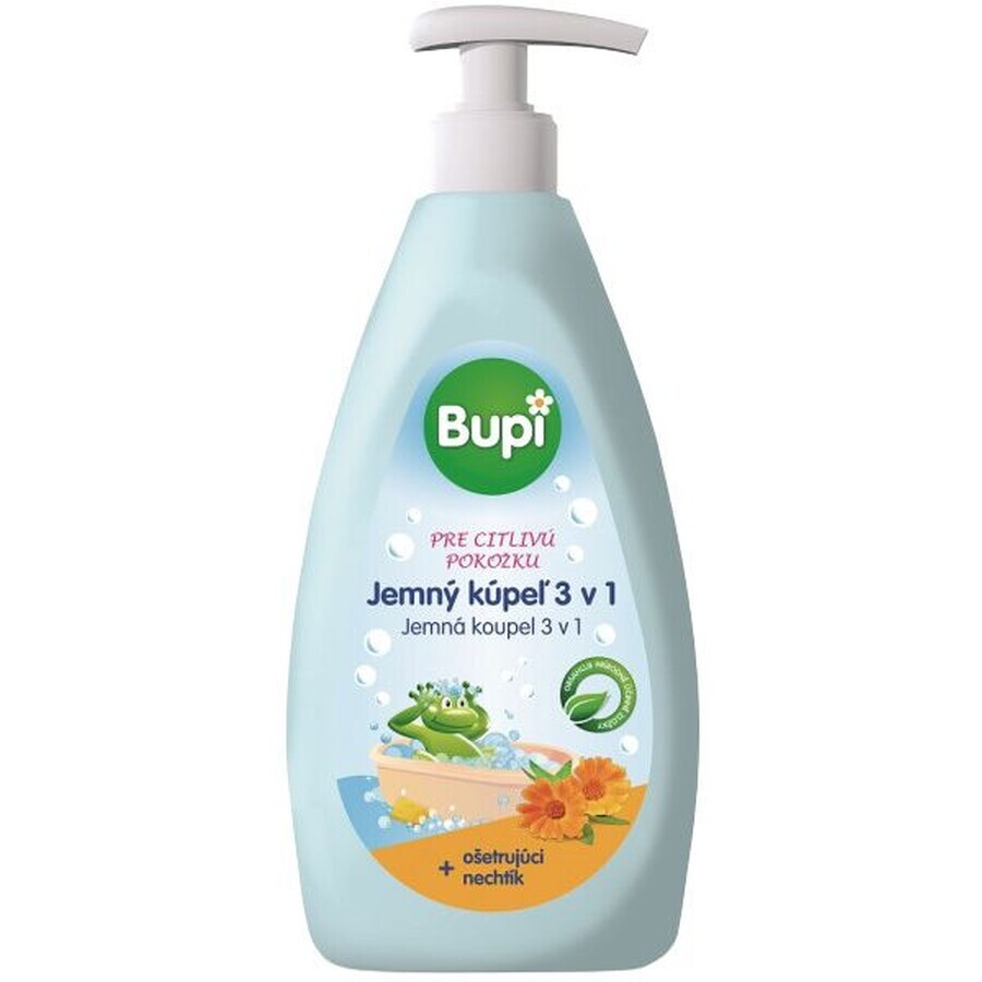 Bupi BABY Sanftes 3 in 1 Calendula-Bad, 500 ml