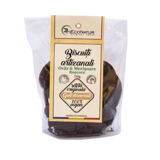 Galletas artesanas con avena y cerezas, 150 gr, Econatur