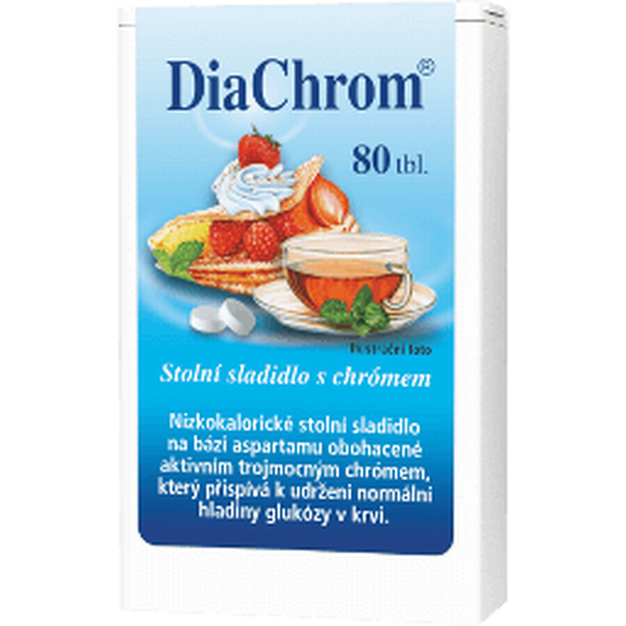 DiaChrom Low calorie sweetener 80 pcs