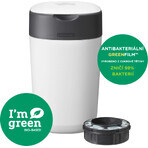 Cesta para pañales Twist & Click de Tommee Tippee, blanca Cesta para pañales Twist & Click de Tommee Tippee, blanca