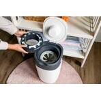 Cesta para pañales Twist & Click de Tommee Tippee, blanca Cesta para pañales Twist & Click de Tommee Tippee, blanca