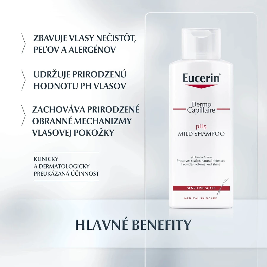 Eucerin DermoCapillaire pH5 Champú para piel sensible 250 ml