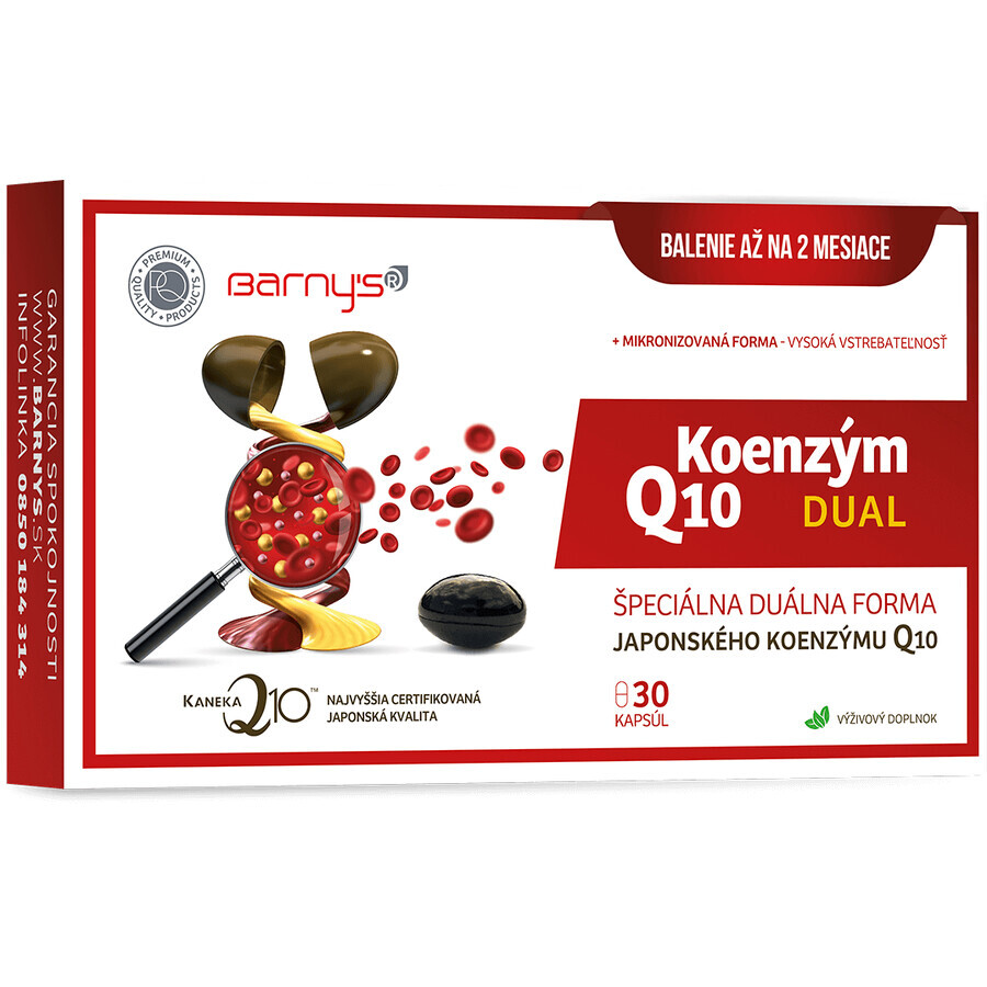 Barny's Coenzym Q10 dual 30 Kapseln