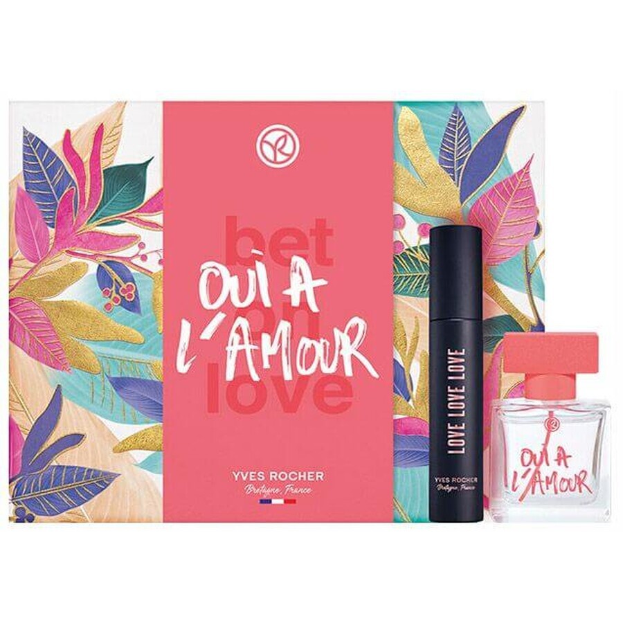 Estuche regalo Yves Rocher Oui Á L'Amour - eau de parfum + máscara de pestañas
