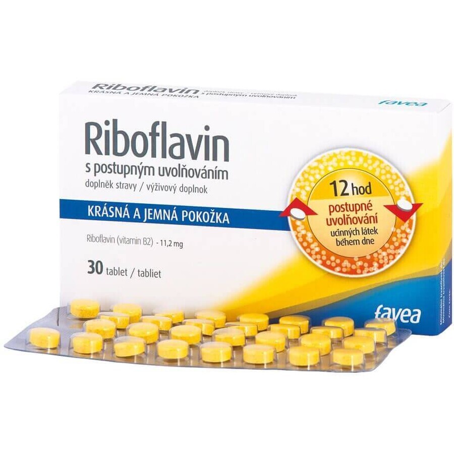 Favea Riboflavin 30 Tabletten