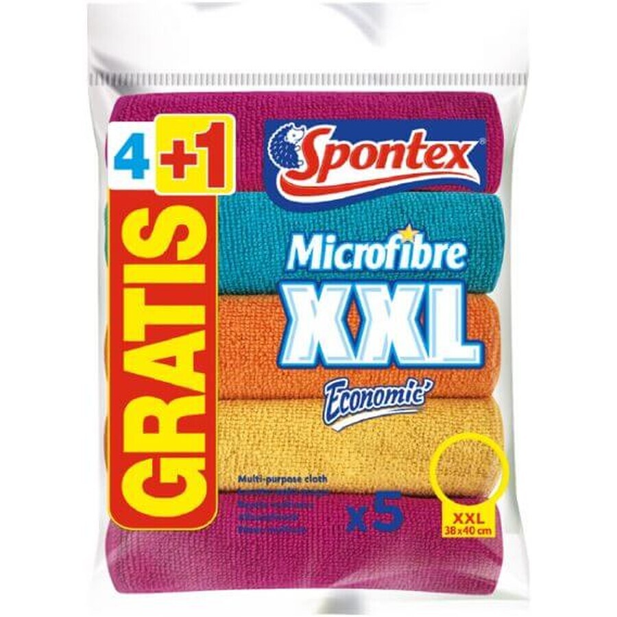 Buy Spontex Microfiber cloth XXL 5 pcs Spontex Microfiber cloth XXL 5 pcs