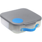 B.box Snackbox groot grijs/blauw 2 l B.box Snackbox groot grijs/blauw 2 l