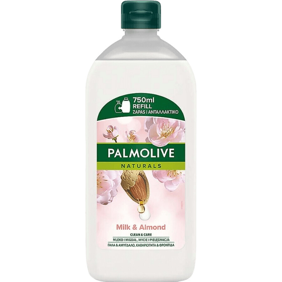 Liquid soap Palmolive Naturals Almond&Milk 750 ml refill