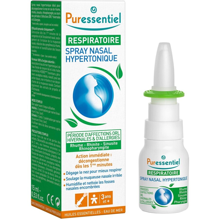 Puressentiel Nasal spray for rhinitis 15 ml