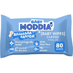 Moddia Baby Toallitas húmedas Classic 80 pcs Moddia Baby Toallitas húmedas Classic 80 pcs