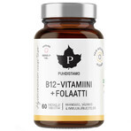 Puhdistamo Vitamina B12 Folato, lampone 60 pillole Puhdistamo Vitamina B12 Folato, lampone 60 pillole