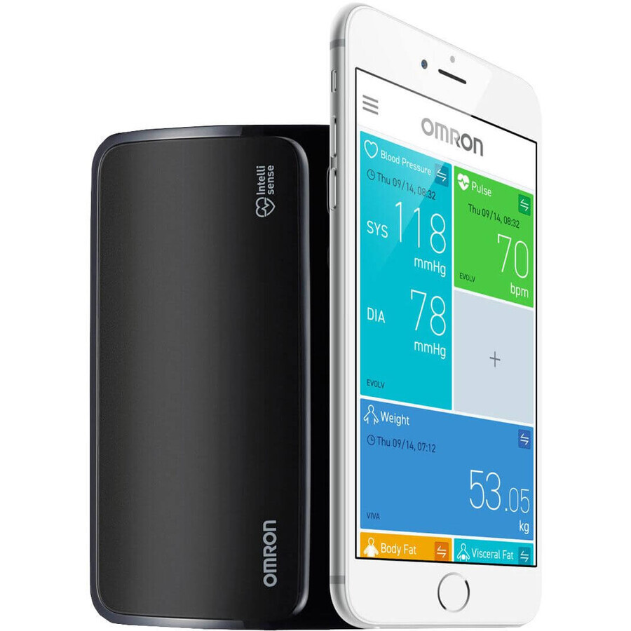 Omron EVOLV Digital sphygmomanometer with Bluetooth connection