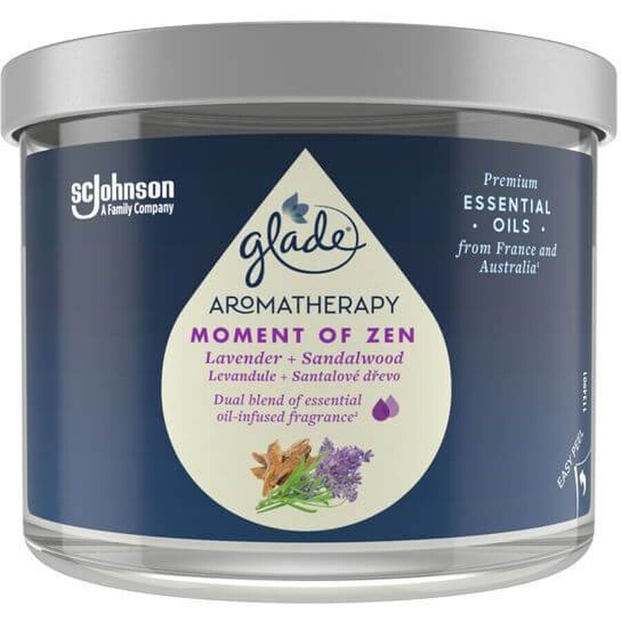 Glade Aromatherapy Scented Candle Moment of Zen 260 g