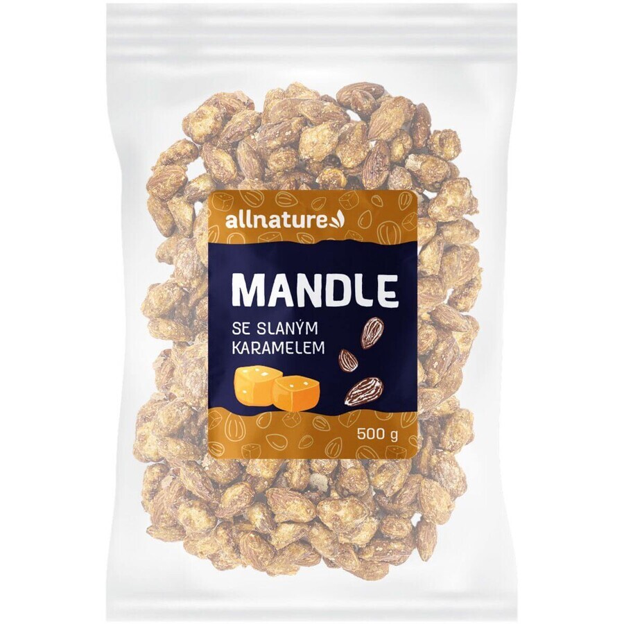 Allnature Amandes au caramel salé 500 g
