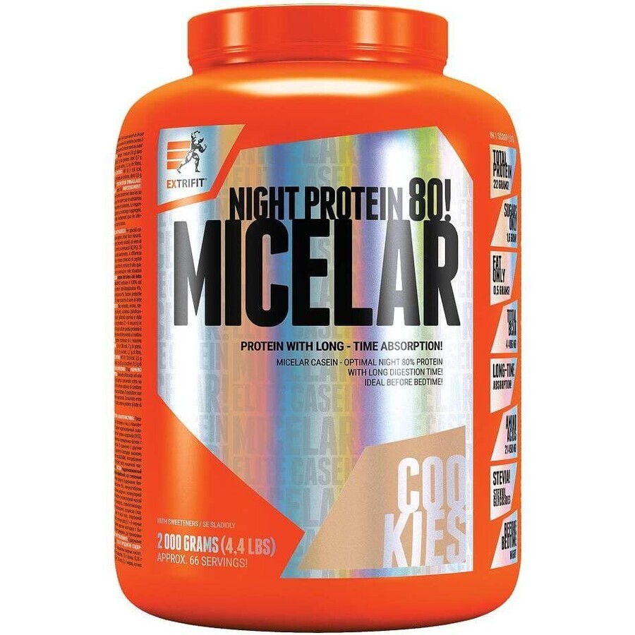 Extrifit Micellar Caseína Micelar Galleta 2 kg