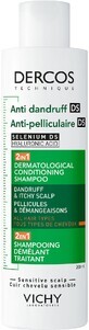 Vichy Dercos 2in1 Dermocosmetic anti-dandruff shampoo and conditioner for sensitive scalp 200 ml