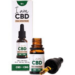 Ich bin CBD Spectrum CBD CBD 5% + CBG 5% original Hanföl 10 ml Ich bin CBD Spectrum CBD CBD 5% + CBG 5% original Hanföl 10 ml