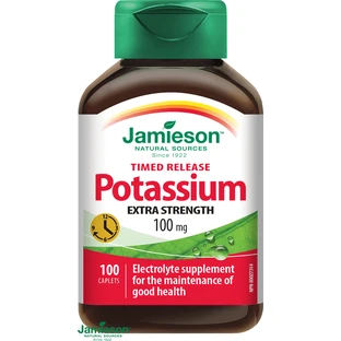 Jamieson Potasio 100 mg liberación gradual 100 comprimidos