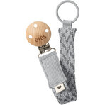 BIBS Paci Paci Paci Braid Clip, Cloud/ Iron