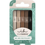 Invisibobble Hair Tie Earth Ecotie, élastiques à cheveux 5 pièces Invisibobble Hair Tie Earth Ecotie, élastiques à cheveux 5 pièces