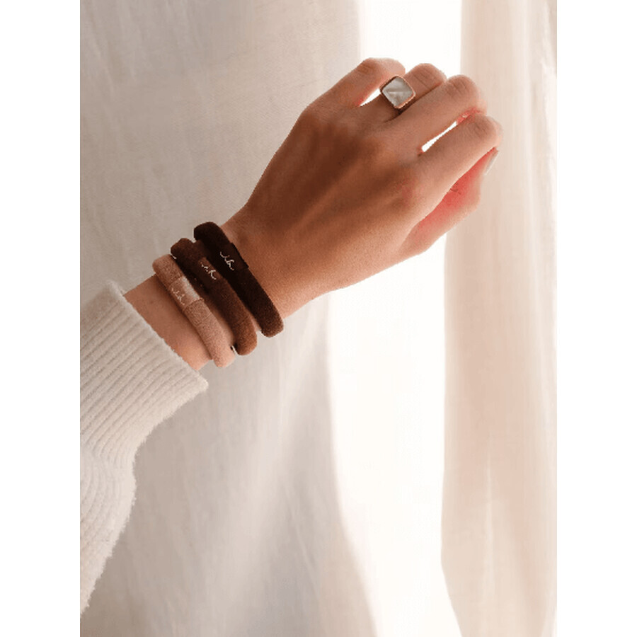 Invisibobble Hair Tie Earth Ecotie, élastiques à cheveux 5 pièces