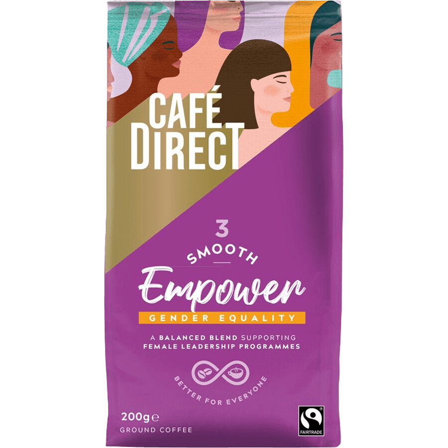 Cafédirect Arabica Café moulu onctueux aux notes de chocolat au lait 200 g