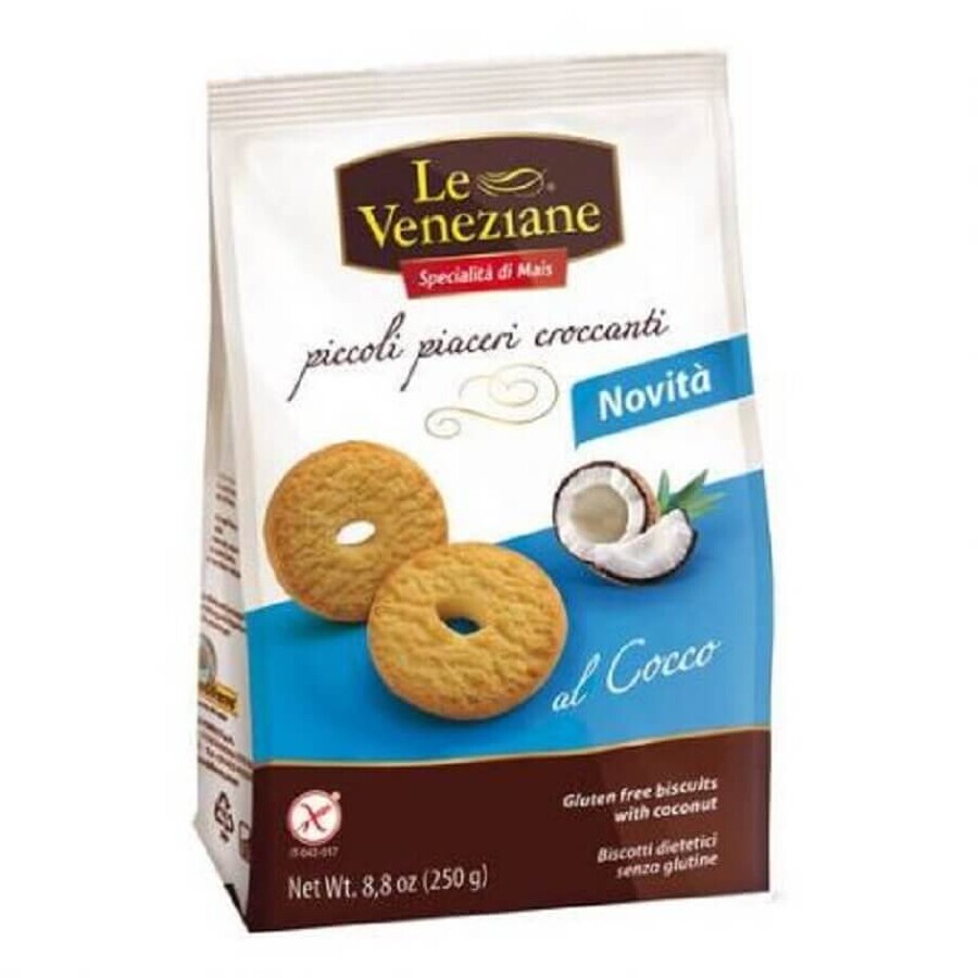 Acquista Le Veneziane Biscotti Al Cocco Senza Glutine 250g Le Veneziane Biscotti Al Cocco Senza Glutine 250g