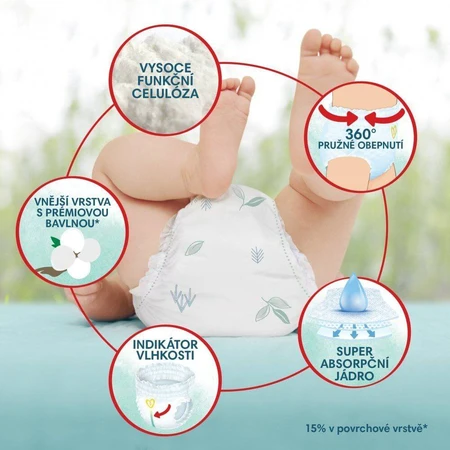 Pampers Harmonie Baby maat 4, 74 stuks