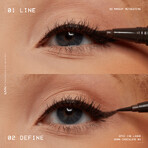 NYX Professional Makeup Epic Ink Liner, wasserfester Eyeliner - Dark Chocolate