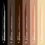 NYX Professional Makeup Epic Ink Liner, wasserfester Eyeliner - Dark Chocolate NYX Professional Makeup Epic Ink Liner, wasserfester Eyeliner - Dark Chocolate