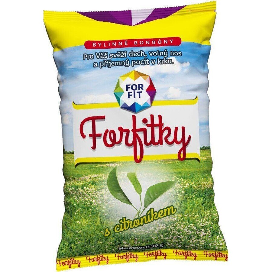 Galmed Forfitky with lemongrass 30g herbal candies 12 pieces