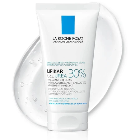 La Roche-Posay Lipikar 30% gel d'urée contre les peaux rugueuses et crayeuses 50 ml