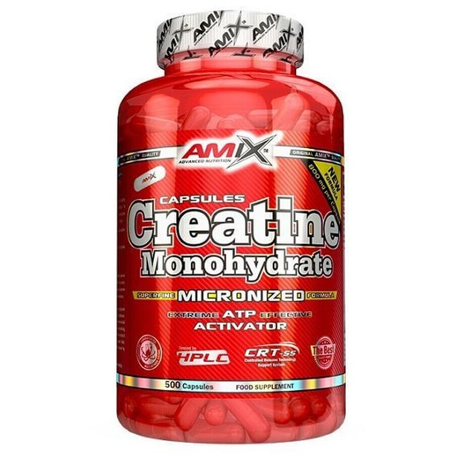 Amix Creatine monohydrate 800 mg, 500 capsules