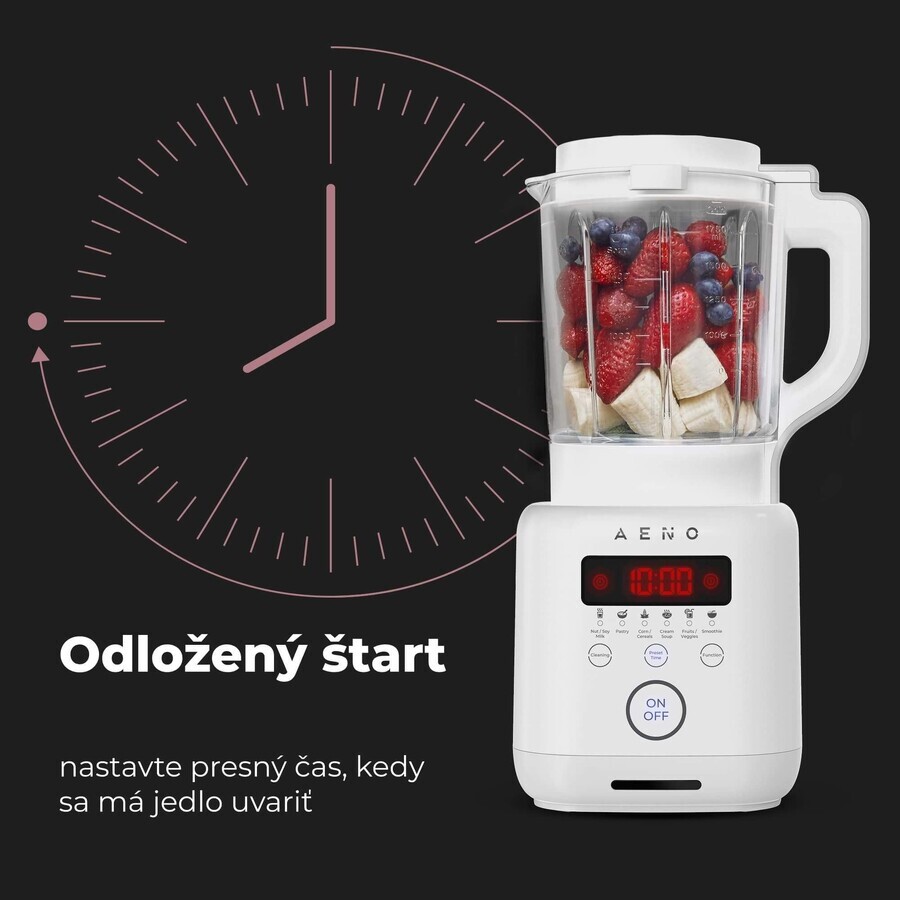 Aeno Blender with soup strainer TB2 white