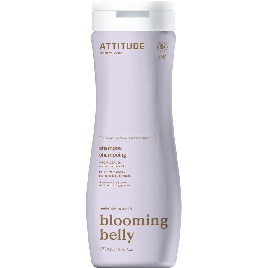 Attitude Natural shampoo Blooming Belly not only for pregnant women with argan 473 ml