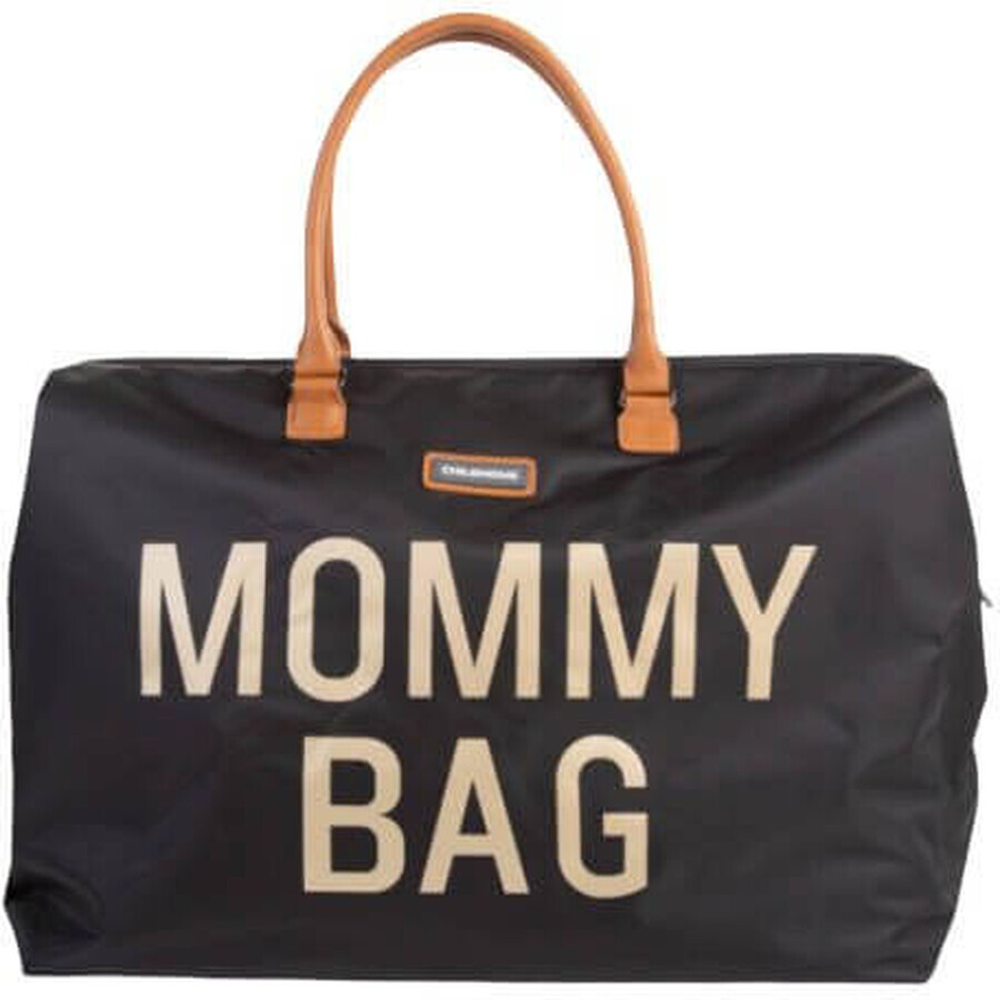 Shop Childhome Wickeltasche Mummy Bag Big Schwarz Gold Childhome Wickeltasche Mummy Bag Big Schwarz Gold