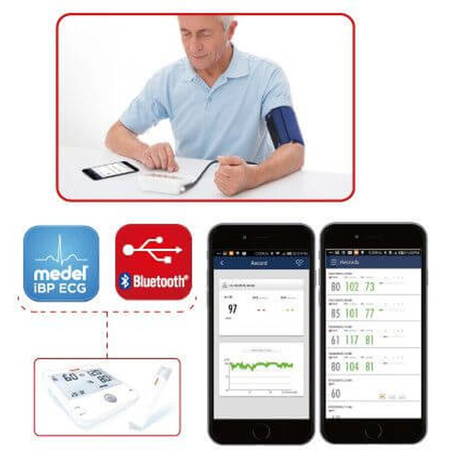 Medel Cardio MB 10 Shoulder Pressure Monitor with Bluetooth and ECG
