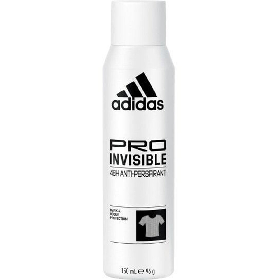 Spray antiperspirant Adidas Pro Invisible pentru femei 150 ml