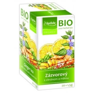 Apotheke Bio Selection Té de jengibre con limón y menta 20 x 1,5 g
