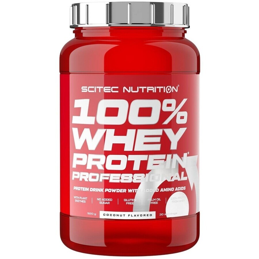 SciTec Nutrition 100% Wei-eiwit Professioneel Chocolade 920 g