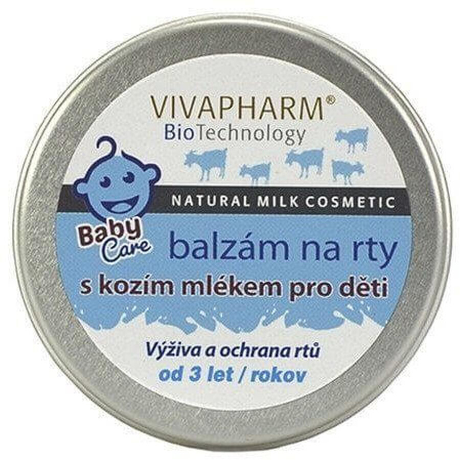 Vivapharm Lippenbalsam mit Kinder Ziegenmilch 25 g