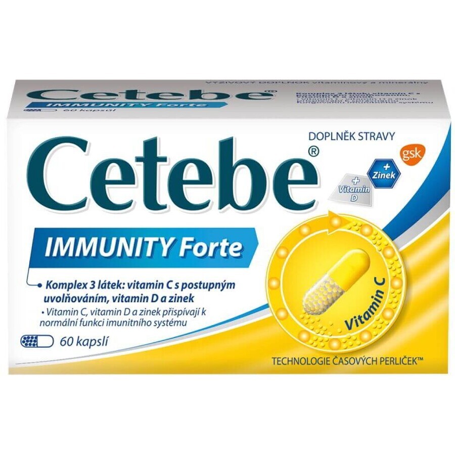 Cetebe Inmunity Forte 60 cápsulas