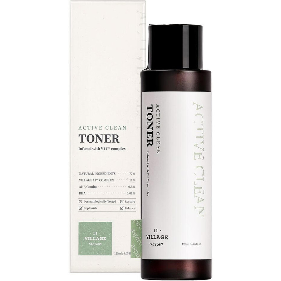 Village 11 Factory Active Active Clean Toner 120 ml
