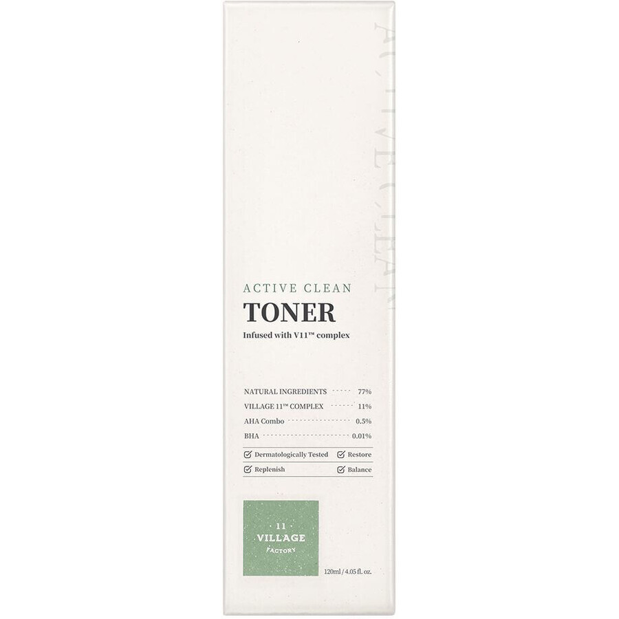 Village 11 Factory Active Active Clean Toner 120 ml
